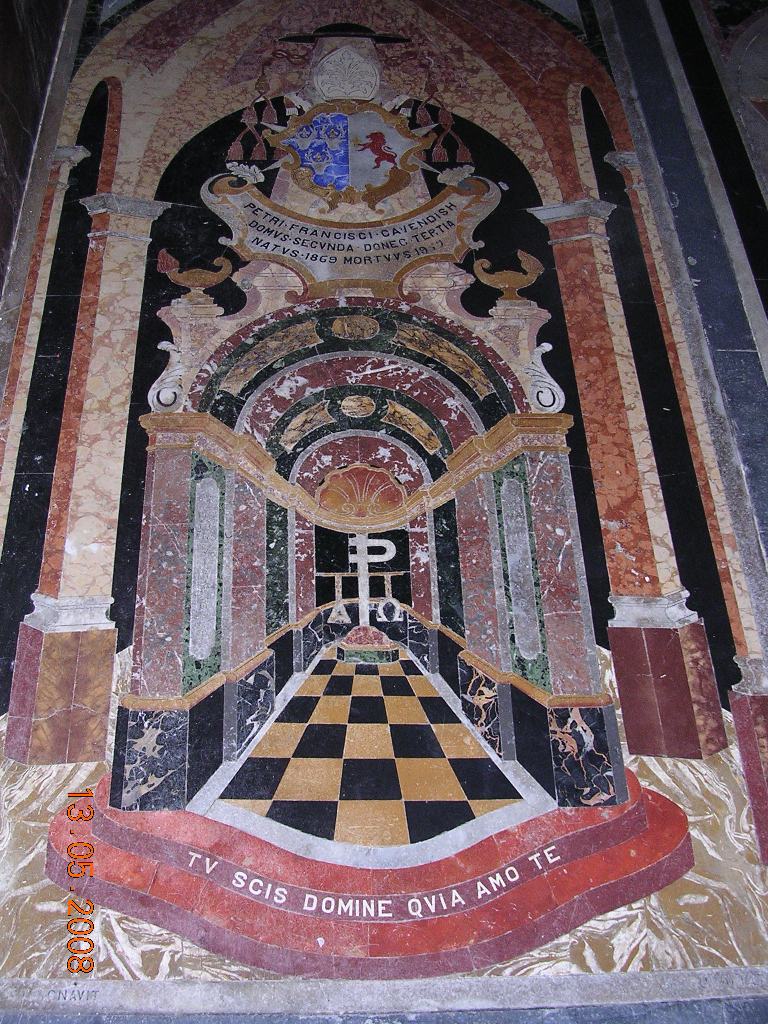 Floor of the Cathedral of St. John